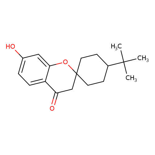 4'-tert-Butyl-7-hydroxyspiro[chromene-2,1'-cyclohexan]-4(3h)-one