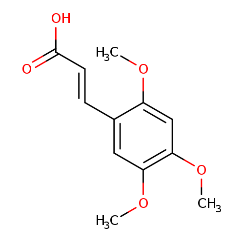 3-(2,4,5-Trimethoxyphenyl)acrylic acid