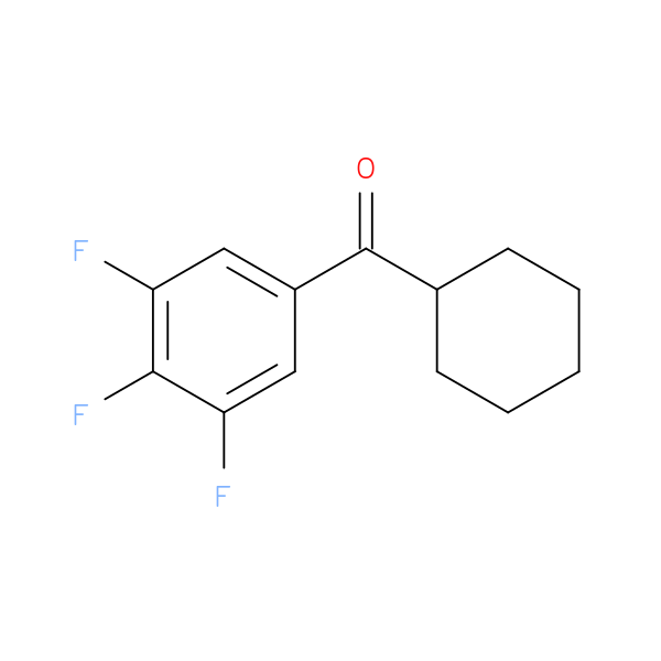 Cyclohexyl 3,4,5-trifluorophenyl ketone