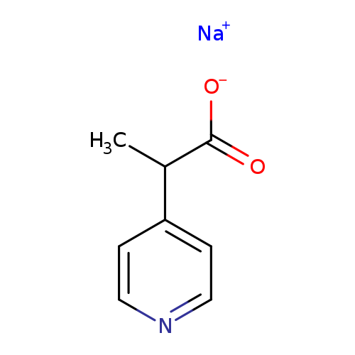 sodium 2-(pyridin-4-yl)propanoate