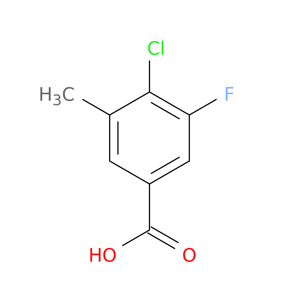 4-Chloro-3-fluoro-5-methylbenzoic acid
