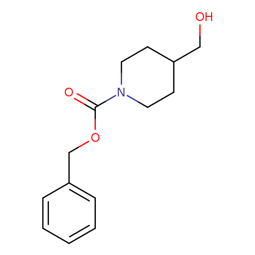 1-Piperidinecarboxylic acid, 4-(hydroxymethyl)-, phenylmethyl ester
