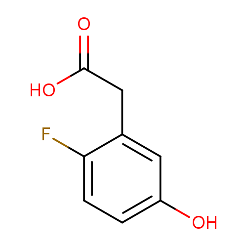 2-(2-Fluoro-5-hydroxyphenyl)acetic acid