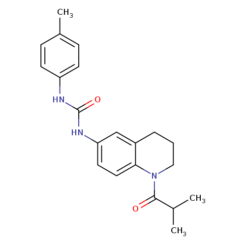 1-(4-methylphenyl)-3-[1-(2-methylpropanoyl)-1,2,3,4-tetrahydroquinolin-6-yl]urea