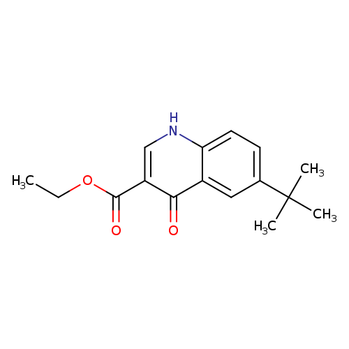 6-tert-Butyl-4-hydroxy-quinoline-3-carboxylic acid ethyl ester