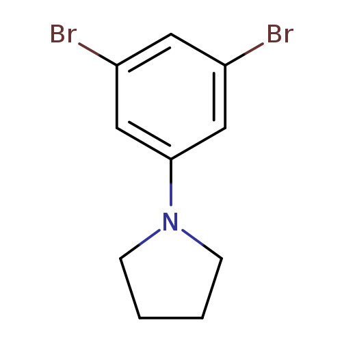Pyrrolidine, 1-(3,5-dibromophenyl)-
