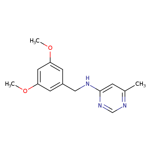 N-[(3,5-dimethoxyphenyl)methyl]-6-methylpyrimidin-4-amine