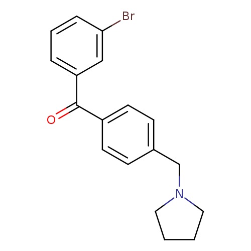 3-Bromo-4'-pyrrolidinomethyl benzophenone