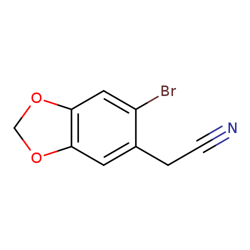 2-(6-Bromobenzo[d][1,3]dioxol-5-yl)acetonitrile