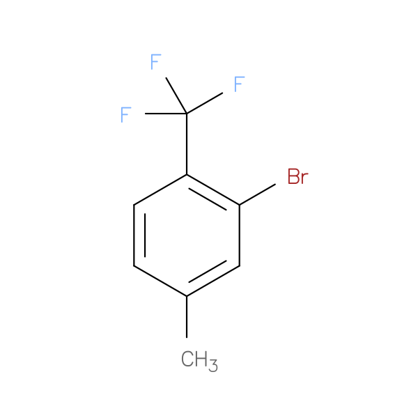 2-Bromo-4-methyl-1-(trifluoromethyl)benzene