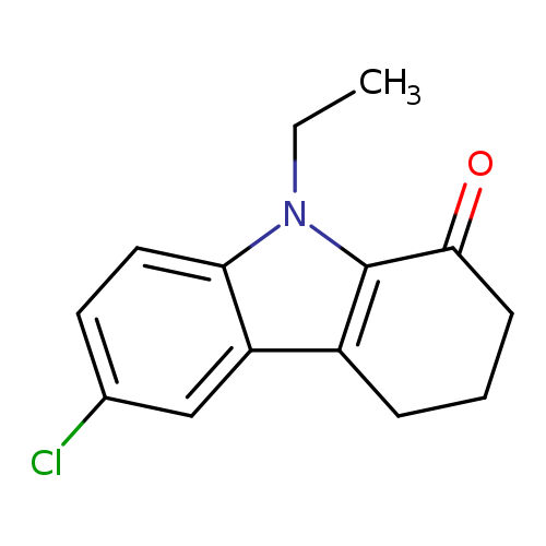 6-chloro-9-ethyl-2,3,4,9-tetrahydro-1H-carbazol-1-one