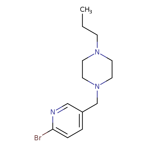 1-[(6-Bromopyridin-3-yl)methyl]-4-propylpiperazine
