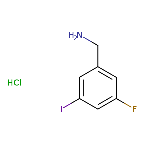 (3-fluoro-5-iodophenyl)methanamine hydrochloride