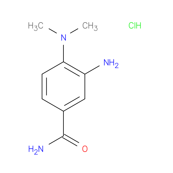 3-amino-4-(dimethylamino)benzamide hydrochloride