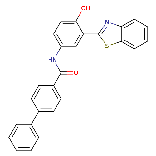 N-[3-(1,3-benzothiazol-2-yl)-4-hydroxyphenyl]-[1,1'-biphenyl]-4-carboxamide