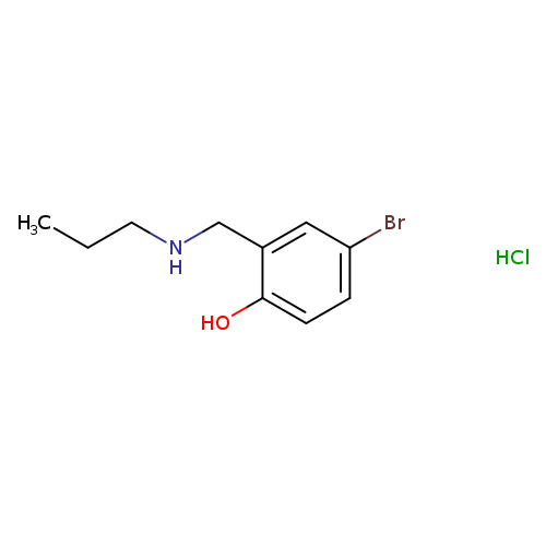 4-bromo-2-[(propylamino)methyl]phenol hydrochloride