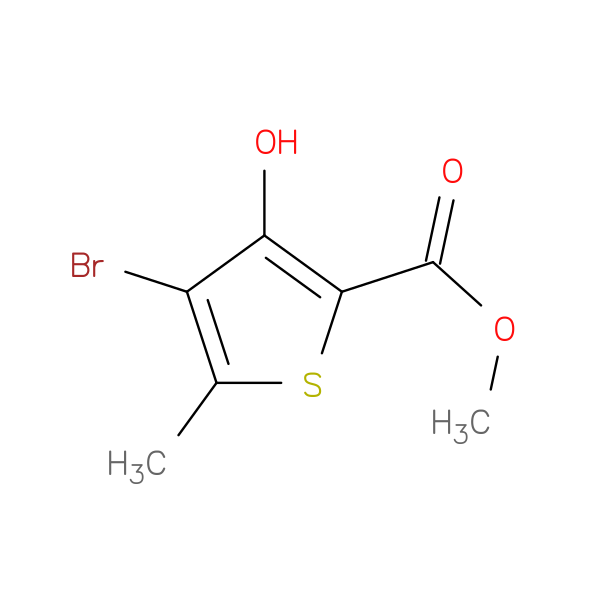 Methyl 4-bromo-3-hydroxy-5-methylthiophene-2-carboxylate