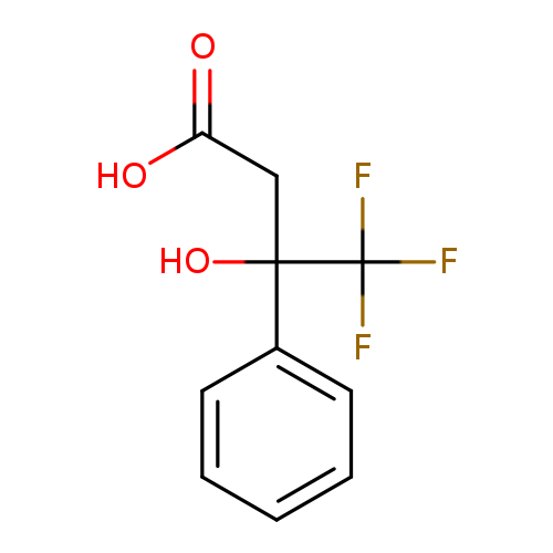 4,4,4-trifluoro-3-hydroxy-3-phenylbutanoic acid