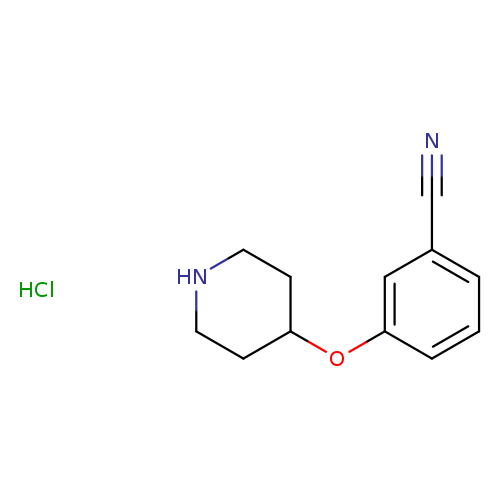 3-(4-Piperidinyloxy)benzonitrile hydrochloride