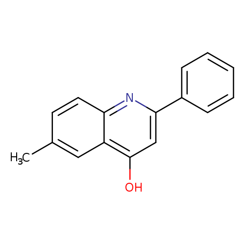 4-Quinolinol, 6-methyl-2-phenyl-