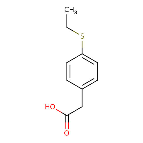 2-[4-(ethylsulfanyl)phenyl]acetic acid