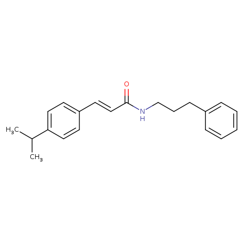 3-(4-isopropylphenyl)-N-(3-phenylpropyl)acrylamide