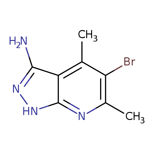 5-bromo-4,6-dimethyl-1H-pyrazolo[3,4-b]pyridin-3-amine