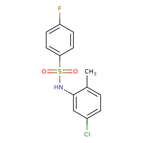 N-(5-chloro-2-methylphenyl)-4-fluorobenzenesulfonamide
