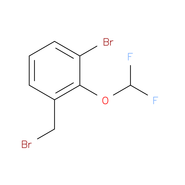 1-bromo-3-(bromomethyl)-2-(difluoromethoxy)benzene