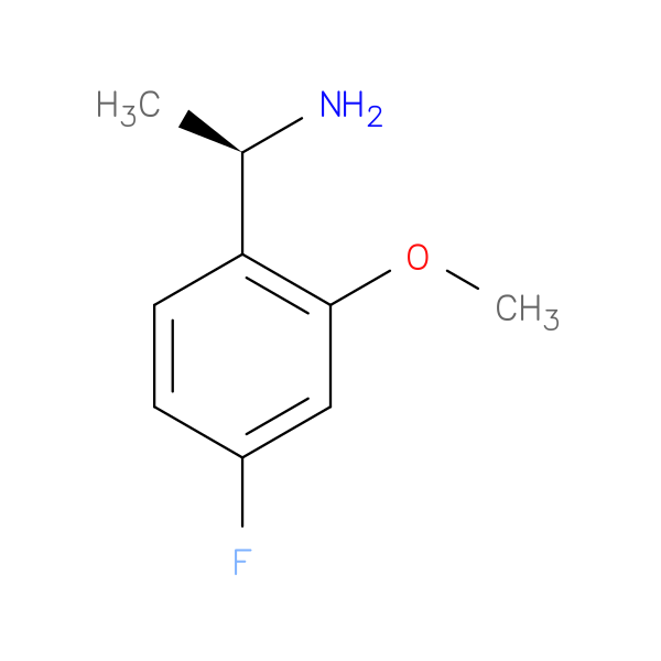 (r)-1-(4-Fluoro-2-methoxyphenyl)ethan-1-amine
