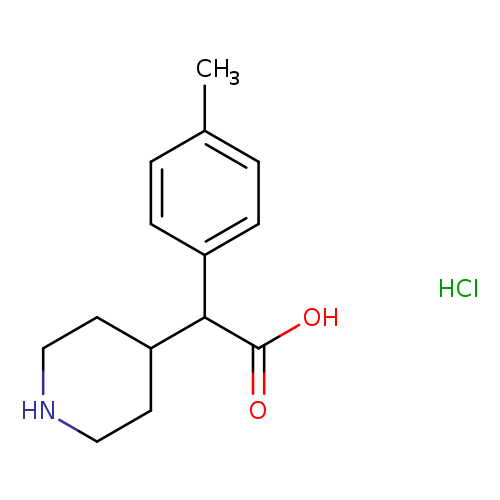 2-(4-methylphenyl)-2-(piperidin-4-yl)aceticacidhydrochloride