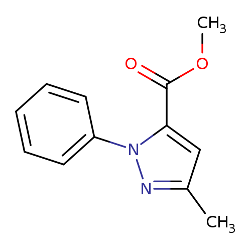 Methyl 3-methyl-1-phenyl-1H-pyrazole-5-carboxylate