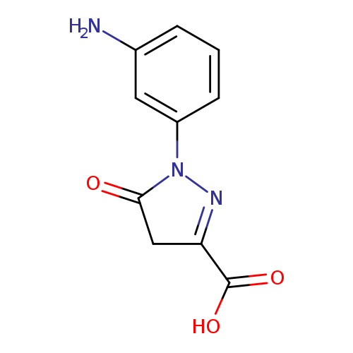 1-(3-Aminophenyl)-5-oxo-4,5-dihydro-1h-pyrazole-3-carboxylic acid