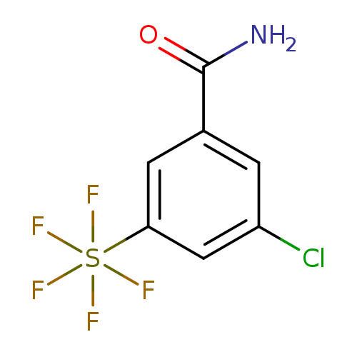 3-Chloro-5-(pentafluorosulfur)benzamide