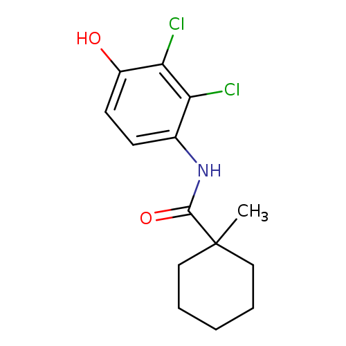 Cyclohexanecarboxamide, N-(2,3-dichloro-4-hydroxyphenyl)-1-methyl-