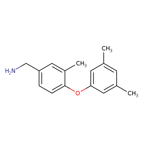 [4-(3,5-dimethylphenoxy)-3-methylphenyl]methanamine