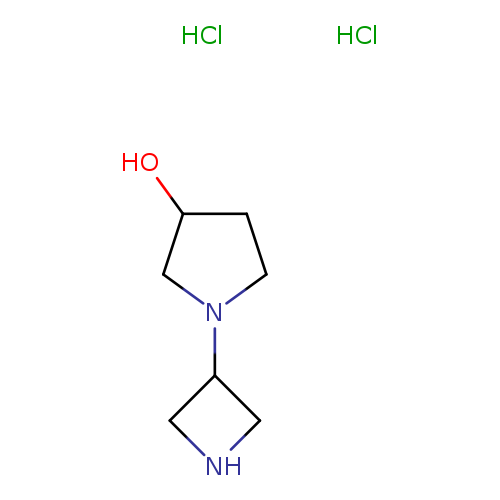 1-(3-Azetidinyl)-3-pyrrolidinol dihydrochloride