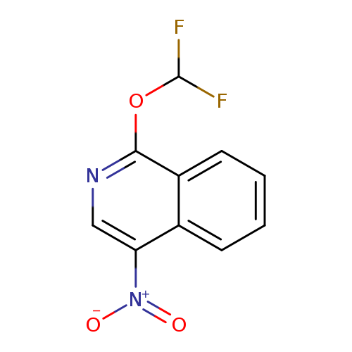 1-(Difluoromethoxy)-4-nitroisoquinoline