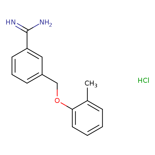 3-(2-Methylphenoxymethyl)benzene-1-carboximidamide hydrochloride