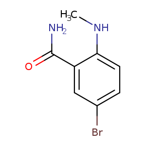 5-Bromo-2-(methylamino)benzamide