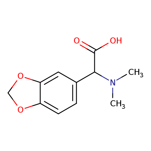 1,3-Benzodioxol-5-yl(diMethylaMino)acetic acid