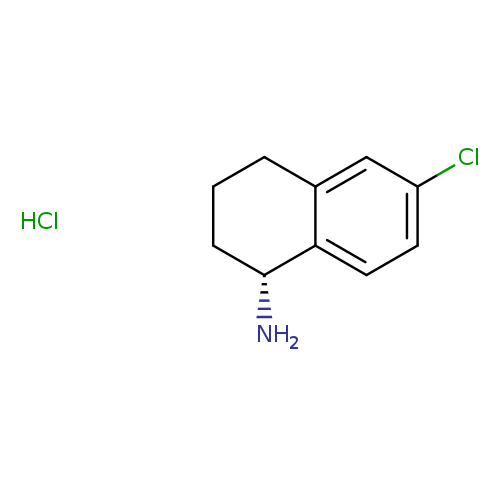 1-Naphthalenamine, 6-chloro-1,2,3,4-tetrahydro-, hydrochloride (1:1), (1R)-