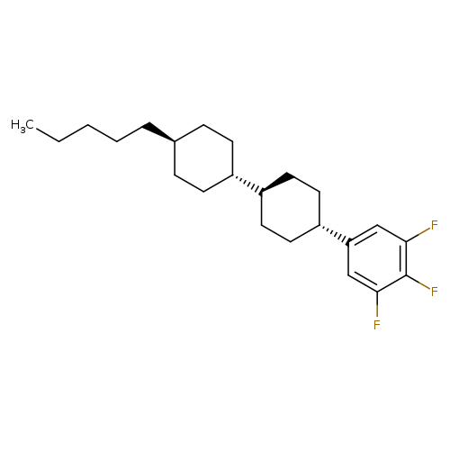 3,4,5- Trifluoro -1-[ trans-4'-( trans-4''-pentylcyclohexyl) -cyclohexyl ]benzene