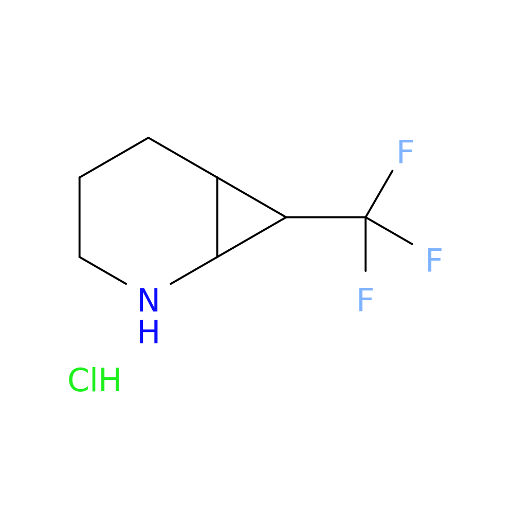 7-(trifluoromethyl)-2-azabicyclo[4.1.0]heptane hydrochloride