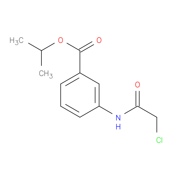 Isopropyl 3-[(chloroacetyl)amino]benzoate
