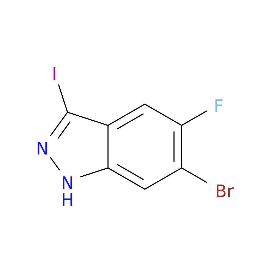 6-Bromo-5-fluoro-3-iodo-1H-indazole