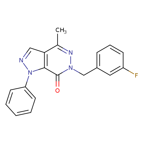6-[(3-fluorophenyl)methyl]-4-methyl-1-phenyl-1H,6H,7H-pyrazolo[3,4-d]pyridazin-7-one