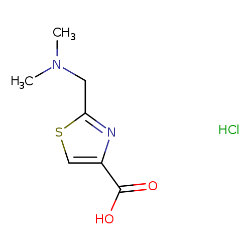 2-[(Dimethylamino)methyl]-1,3-thiazole-4-carboxylic acid hydrochloride