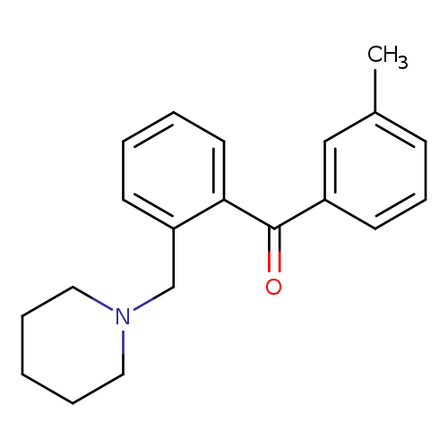 3'-Methyl-2-piperidinomethyl benzophenone