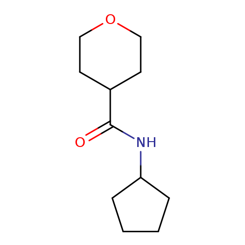 N-cyclopentyloxane-4-carboxamide